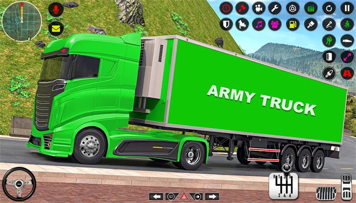 军用卡车运输模拟器图1