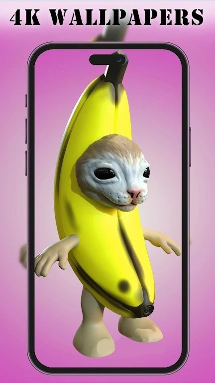 Banana Cat Wallpaper图3
