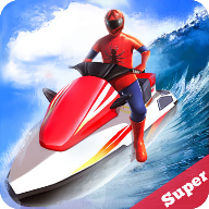 水上摩托赛联盟(Jetski Water Racing: Superheroes League)手游-水上摩托赛联盟下载安卓版v1.4
