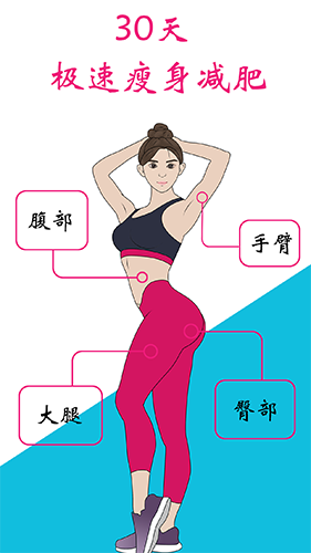 女性健身减肥图1